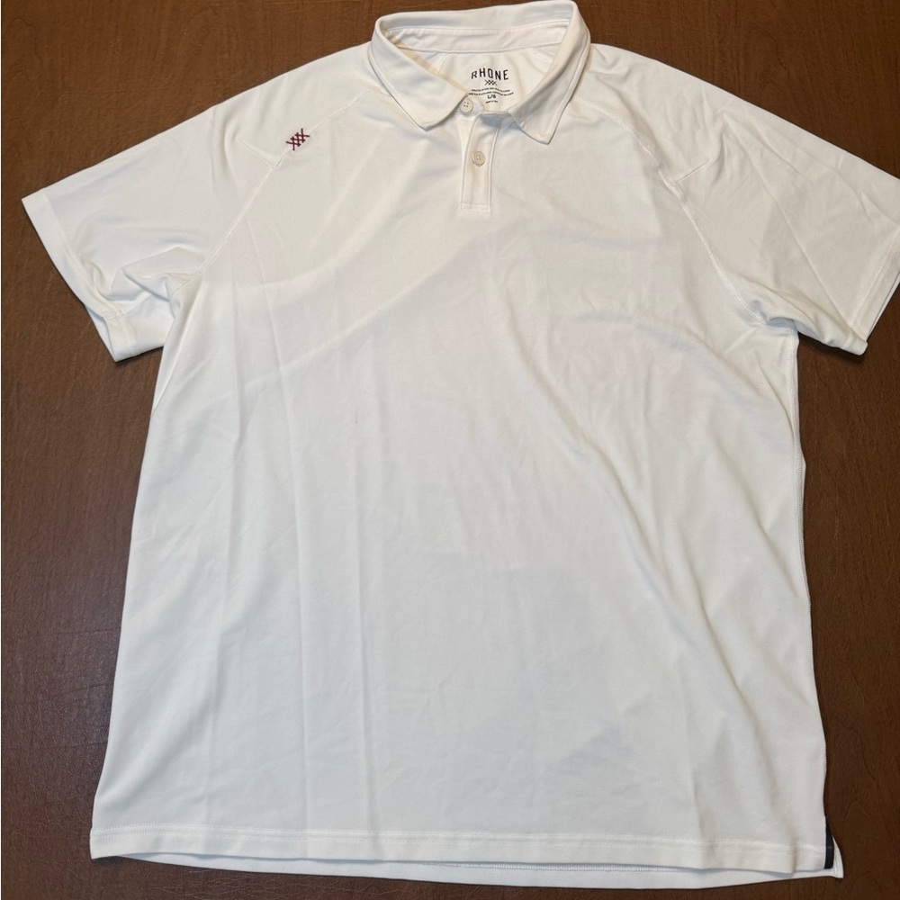 White Rhône Men's Polo Shirt